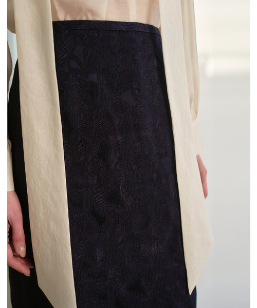 GIEMAR（ジエマル）の「パターンスカートネイビー（スカート・レディース・その他・SMALL/MEDIUM/LARGE）」の3枚目の写真