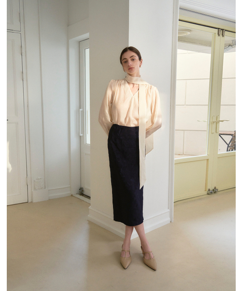 GIEMAR（ジエマル）の「パターンスカートネイビー（スカート・レディース・その他・SMALL/MEDIUM/LARGE）」の5枚目の写真