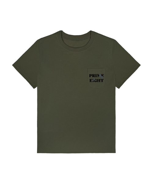 PRIMATE(プライメイト)の「RAMP レディース スタンダードポケット半袖Tシャツ 6 COLORS(Tシャツ/カットソー・レディース・ホワイト/ブラック/ネイビー/カーキ/ピンク/ワイン・FREE)」の3枚目の写真