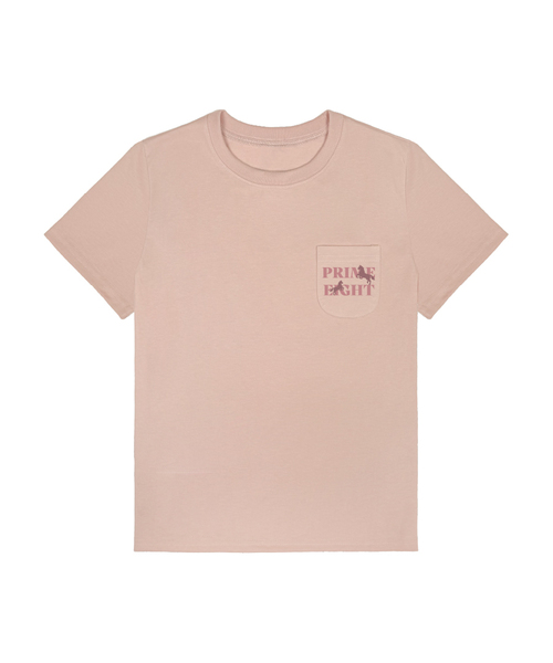 PRIMATE(プライメイト)の「RAMP レディース スタンダードポケット半袖Tシャツ 6 COLORS(Tシャツ/カットソー・レディース・ホワイト/ブラック/ネイビー/カーキ/ピンク/ワイン・FREE)」の5枚目の写真