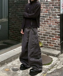 youll（ユール）の「【youll】cotton curve pants (2color) / 【ユール】コットンカーブワイドパンツ（その他パンツ）」