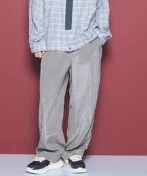 《UNISEX》ドレープフィブリルプライムワイドワンタックスラックス/Drape Fibrillated Prime-Wide One-tuck Slacks【MAISON SPECIAL/メゾンスペシャル】■セットアップ対応■