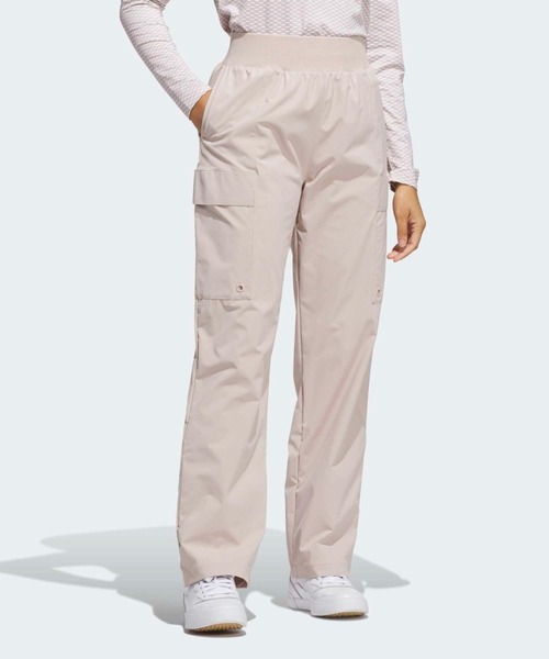 adidas(アディダス)の「ビヨンド ツイストウィーブ ラインド カーゴパンツ【adidas Golf/アディダスゴルフ】(カーゴパンツ・レディース・ブラウン・SMALL/X-SMALL/X-LARGE/MEDIUM/XX-LARGE/LARGE)」の1枚目の写真