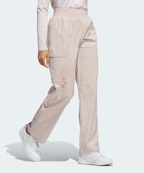 adidas(アディダス)の「ビヨンド ツイストウィーブ ラインド カーゴパンツ【adidas Golf/アディダスゴルフ】(カーゴパンツ・レディース・ブラウン・SMALL/X-SMALL/X-LARGE/MEDIUM/XX-LARGE/LARGE)」の3枚目の写真