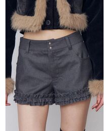 ヘムフリルショートパンツ
