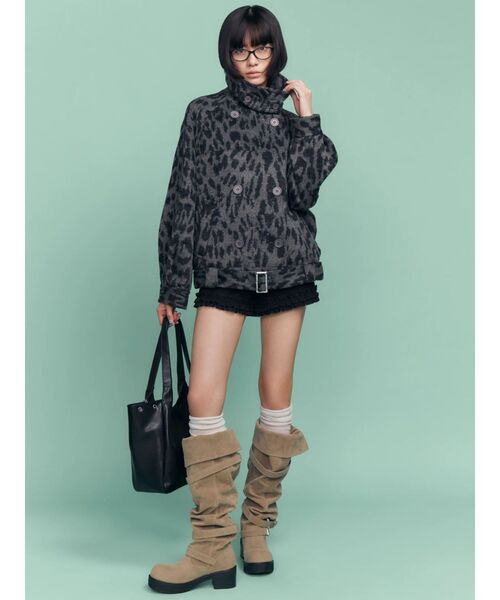 EMODA(エモダ)の「ヘムフリルショートパンツ(その他パンツ・レディース・ブラック/ブラウン/グレー・SMALL/MEDIUM)」の9枚目の写真