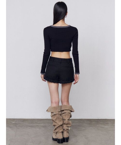 EMODA(エモダ)の「ヘムフリルショートパンツ(その他パンツ・レディース・ブラック/ブラウン/グレー・SMALL/MEDIUM)」の17枚目の写真