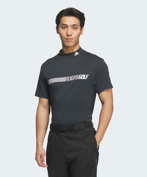 セール】モックネック 半袖ポロシャツ【adidas Golf/アディダスゴルフ