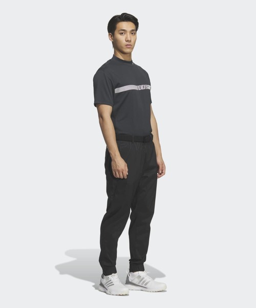 adidas（アディダス）の「モックネック 半袖ポロシャツ【adidas Golf/アディダスゴルフ】（ポロシャツ・メンズ・ブラック・SMALL/MEDIUM/LARGE/X-LARGE/XX-LARGE/3XL）」の4枚目の写真
