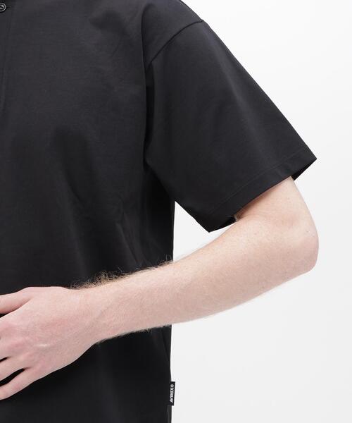 AVIREX(アヴィレックス)の「《URBAN GEAR》HEAT SHIELD HENLEY NECK T-SHIRT / アーバンギア ヒートシールド ヘンリーネック 半袖Tシャツ / AVIREX / アヴィレックス(Tシャツ/カットソー・メンズ・ホワイト/ブラック・MEDIUM/XX-LARGE/X-LARGE/LARGE)」の8枚目の写真