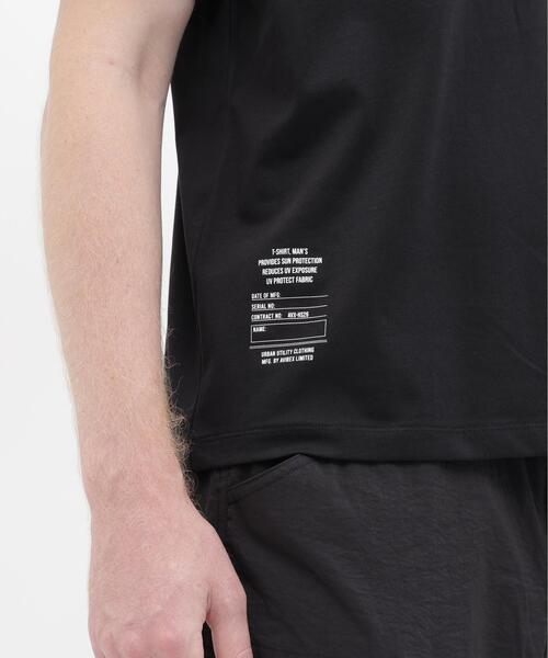 AVIREX(アヴィレックス)の「《URBAN GEAR》HEAT SHIELD HENLEY NECK T-SHIRT / アーバンギア ヒートシールド ヘンリーネック 半袖Tシャツ / AVIREX / アヴィレックス(Tシャツ/カットソー・メンズ・ホワイト/ブラック・MEDIUM/XX-LARGE/X-LARGE/LARGE)」の10枚目の写真