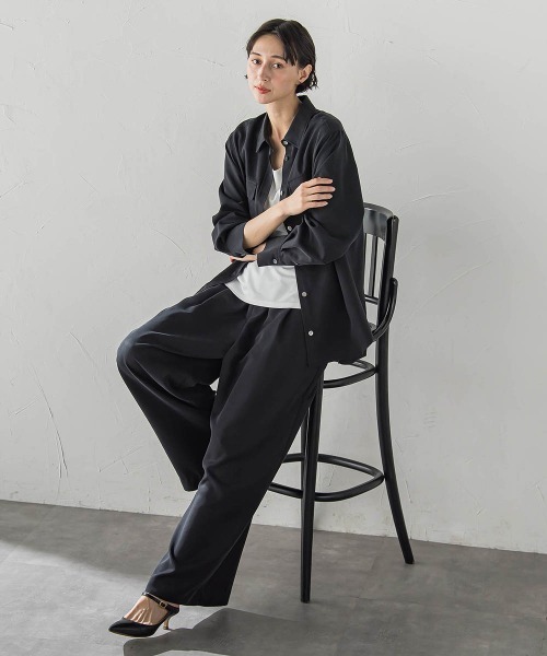 la.f…(ラエフ)の「優秀スクエアタンク(タンクトップ・レディース・ブラック/ホワイト・9号)」の7枚目の写真