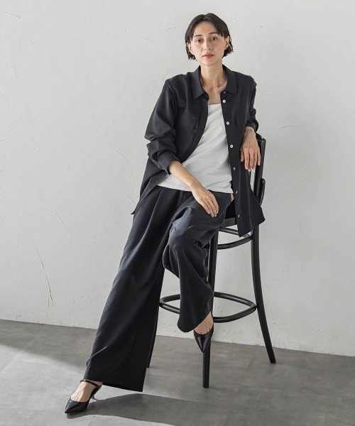 la.f…(ラエフ)の「優秀スクエアタンク(タンクトップ・レディース・ブラック/ホワイト・9号)」の8枚目の写真
