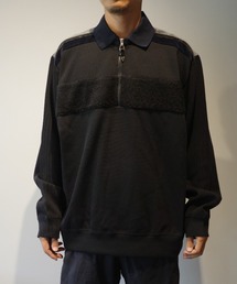TOGA | TOGA VIRILIS Double jersey half-zip pullover(Tシャツ/カットソー)