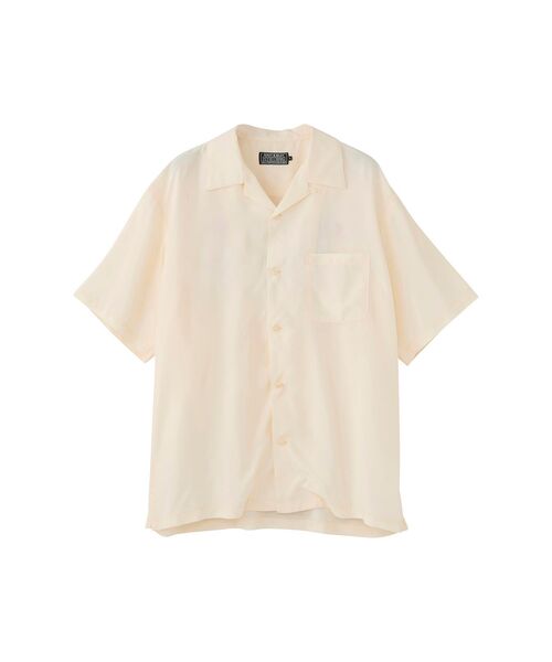 HYSTERIC GLAMOUR(ヒステリックグラマー)の「SPEEDSTER HEAVY METAL オープンカラーシャツ(シャツ/ブラウス・メンズ・ホワイト/ブラック・X-LARGE/LARGE/MEDIUM/SMALL)」の3枚目の写真