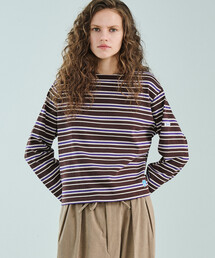 ORCIVAL | コットンロード クルーネック長袖カットソー MULTI WOMEN