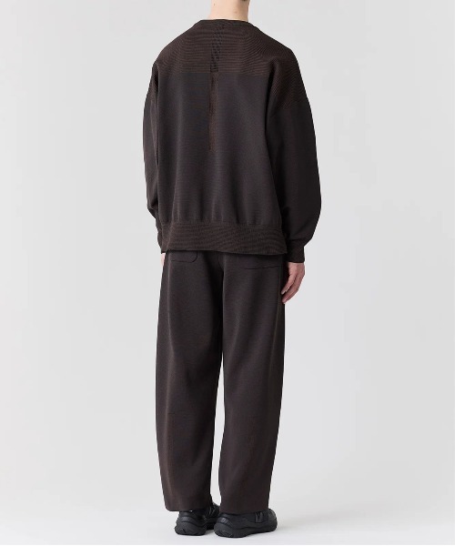 CFCL(シーエフシーエル)の「【CFCL】MILAN CURVED PANTS(その他パンツ・メンズ・ブラウン・3/5)」の4枚目の写真