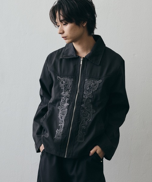 Shoowtime(ショウタイム)の「Compact Paisley Zip-Up Jacket / コンパクトペイズリージップジャケット(その他アウター・メンズ・グレー/ブラック・X-LARGE/LARGE/MEDIUM)」の16枚目の写真