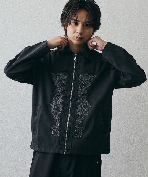 Shoowtime(ショウタイム)の「Compact Paisley Zip-Up Jacket / コンパクトペイズリージップジャケット(その他アウター・メンズ・グレー/ブラック・X-LARGE/LARGE/MEDIUM)」の11枚目の写真