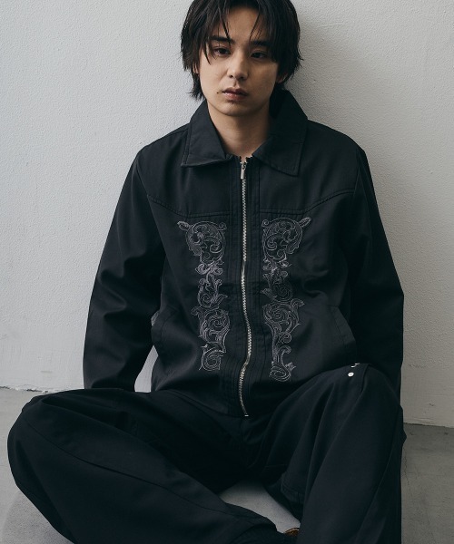 Shoowtime(ショウタイム)の「Compact Paisley Zip-Up Jacket / コンパクトペイズリージップジャケット(その他アウター・メンズ・グレー/ブラック・X-LARGE/LARGE/MEDIUM)」の14枚目の写真