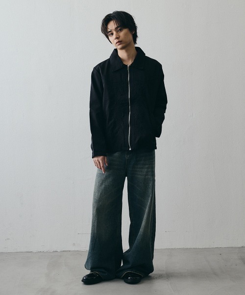 Shoowtime(ショウタイム)の「Compact Paisley Zip-Up Jacket / コンパクトペイズリージップジャケット(その他アウター・メンズ・グレー/ブラック・X-LARGE/LARGE/MEDIUM)」の18枚目の写真