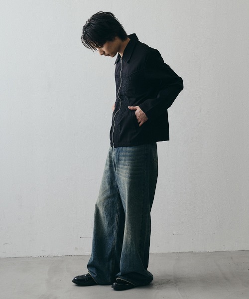Shoowtime(ショウタイム)の「Compact Paisley Zip-Up Jacket / コンパクトペイズリージップジャケット(その他アウター・メンズ・グレー/ブラック・X-LARGE/LARGE/MEDIUM)」の19枚目の写真