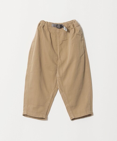 Gramicci（グラミチ）の「【別注】＜GRAMICCI＞ワイドテーパードパンツ / キッズ 100cm-130cm（チノパンツ・キッズ・ダークグレー/オフホワイト/ベージュ・130cm/110cm/120cm/100cm）」の3枚目の写真