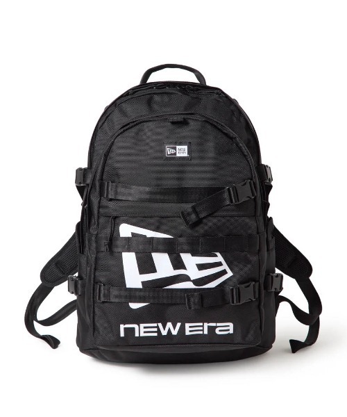 NEW ERA（ニューエラ）の「【NEW ERA】キャリアパック 35L 1680D NEW NE LOGO / ブラック [15121559]（バックパック/リュック・レディース・ブラック・フリー）」の3枚目の写真