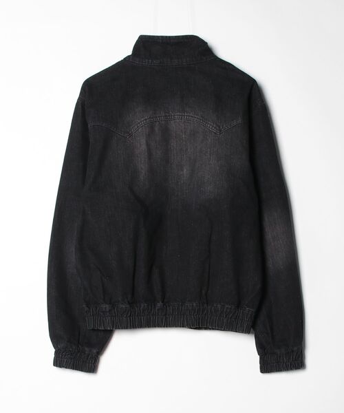 younger song(ヤンガーソング)の「Stand neck over dye denim blouson(その他アウター・メンズ・インディゴブルー/Black・MEDIUM/SMALL)」の3枚目の写真