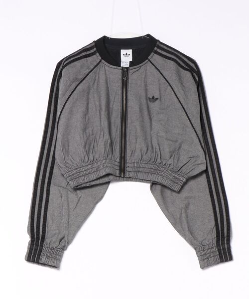 adidas(アディダス)の「ADIDAS ウェア アディダス W SST DENIM TRACKTOP アウター KS9215 LIGHTDENIM(その他アウター・レディース・グレー・X-LARGE/LARGE/MEDIUM/SMALL)」の1枚目の写真