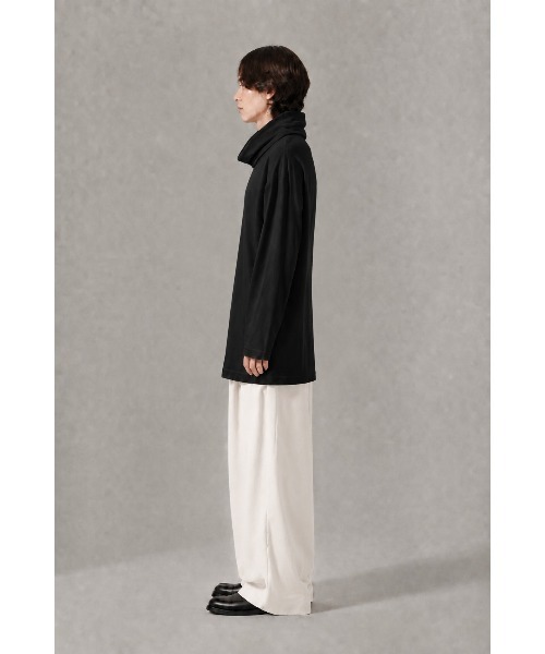 Sakka(サッカ)の「オフタートルネックロングカットソーMADE IN JAPAN(Tシャツ/カットソー・メンズ・オフホワイト/ブラック・FREE)」の7枚目の写真