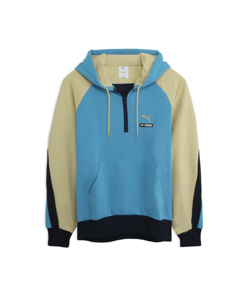 PUMA(プーマ)の「PUMA プーマ ユニセックス PUMA x Scye フーディ(パーカー・メンズ・ライトブルー/オリーブ・LARGE/MEDIUM/SMALL/XX-LARGE/X-LARGE)」の2枚目の写真