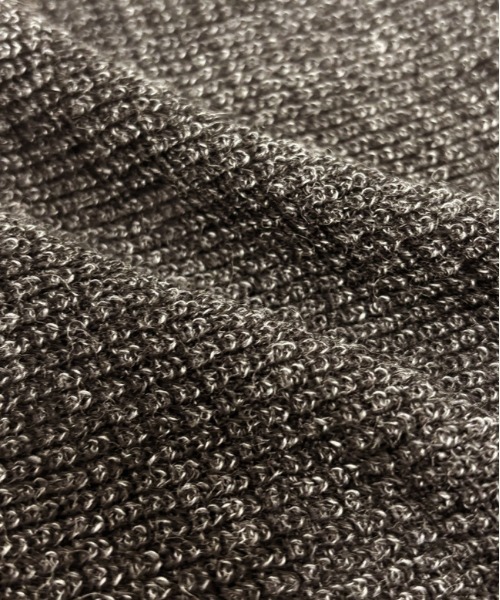 UNITED TOKYO（ユナイテッドトウキョウ）の「WOOL RAMIE CARDIGAN（カーディガン/ボレロ・メンズ・ダークグレー/ブラック/モカ・1/2）」の15枚目の写真