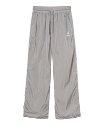 DRAWSTRING NYLON PANTS IN GREY
