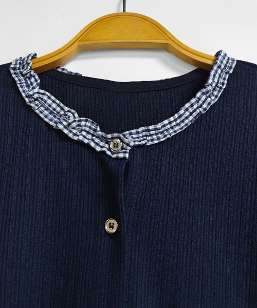 ReRe(リリ)の「選べる2TYPE×配色カーディガン(カーディガン/ボレロ・レディース・A/B・MEDIUM/X-LARGE/LARGE)」の20枚目の写真