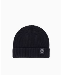 ARMANI EXCHANGE（アルマーニエクスチェンジ）の「【A|X アルマーニ エクスチェンジ】UFP ロゴパッチ ニットキャップ(EC限定カラー含)（ニットキャップ/ビーニー）」