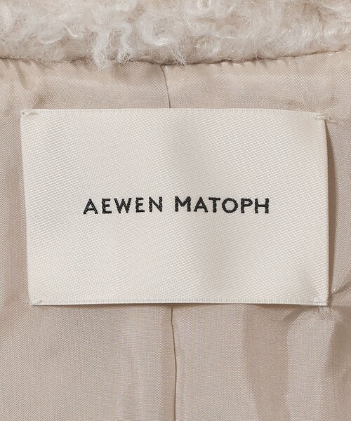 AEWEN MATOPH(イウエン マトフ)の「<AEWEN MATOPH>フェイクファー コート(その他アウター・レディース・オフホワイト・38/36)」の19枚目の写真