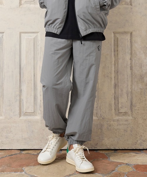 No Rain No Rainbow(ノーレインノーレインボー)の「mp15423- heartbeat print nylon pants ナイロンパンツ(NR26W-23)(その他パンツ・メンズ・ブラック/グレー/ネイビー・M/XL/L/S)」の10枚目の写真