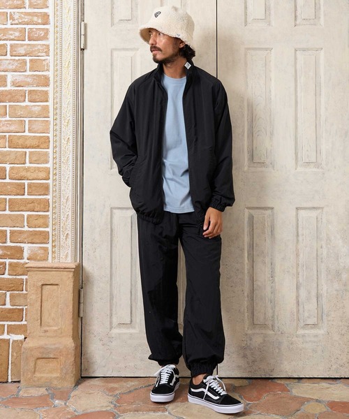 No Rain No Rainbow(ノーレインノーレインボー)の「mp15423- heartbeat print nylon pants ナイロンパンツ(NR26W-23)(その他パンツ・メンズ・ブラック/グレー/ネイビー・M/XL/L/S)」の20枚目の写真