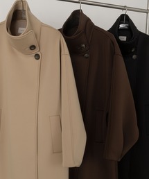 RUIRUE BOUTIQUE（ルイルエブティック）の「（Unisex）Scuba Knit Stand-Collar Coat/ダンボールニットスタンドカラーコート【brume・MOI/ブリュメ・モワ】（その他アウター）」