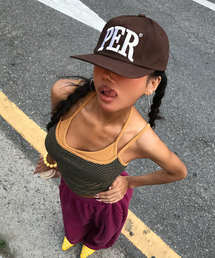 permanentarchive（パーマネント アーカイブ）の「5-PANEL PER CAP BROWN（キャップ）」