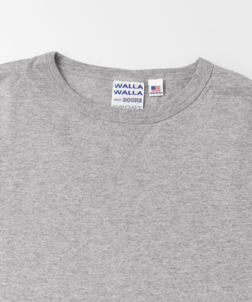 URBAN RESEARCH DOORS MENS（アーバンリサーチ ドアーズ メンズ）の「WALLA WALLA SPORTS × DOORS 別注 T-SHIRTS（Tシャツ/カットソー・メンズ・グレー・LARGE/MEDIUM）」の8枚目の写真