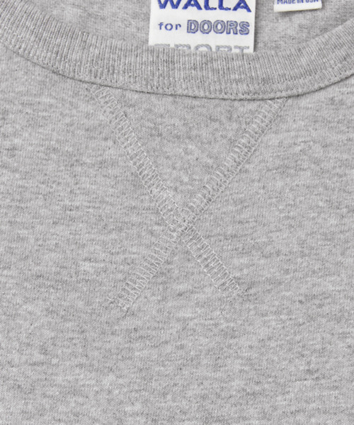 URBAN RESEARCH DOORS MENS（アーバンリサーチ ドアーズ メンズ）の「WALLA WALLA SPORTS × DOORS 別注 T-SHIRTS（Tシャツ/カットソー・メンズ・グレー・LARGE/MEDIUM）」の5枚目の写真