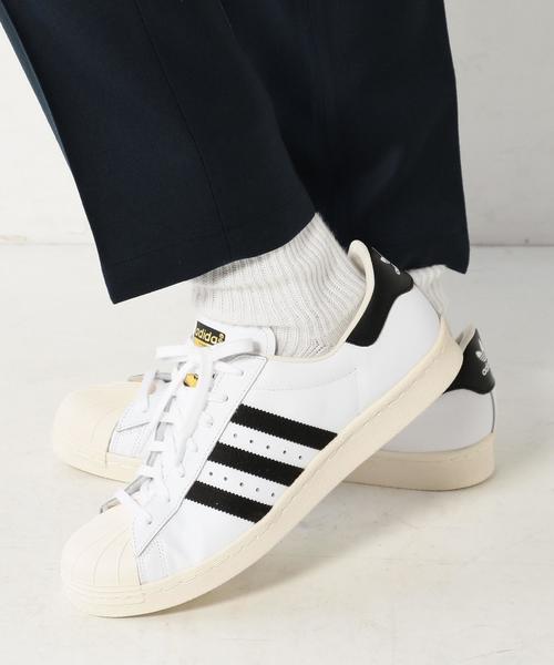 adidas（アディダス）の「＜adidas（アディダス）＞SUPERSTAR 80s◆（スニーカー・メンズ・ホワイト・28cm/27.5cm/25cm/26cm/27cm/25.5cm/29cm/26.5cm/28.5cm）」の9枚目の写真