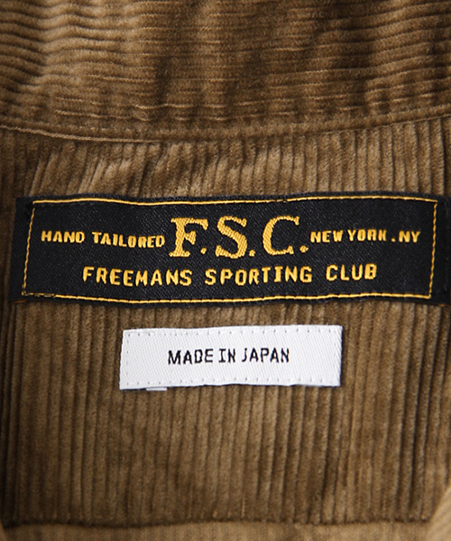FREEMANS SPORTING CLUB(フリーマンズ スポーティング クラブ)の「FSC JP CORDUROY BAND COLLAR SH(シャツ/ブラウス・メンズ・ブラウン・3/1/2)」の8枚目の写真