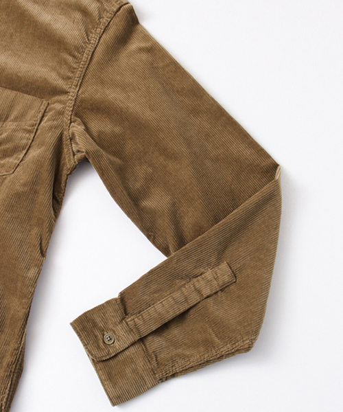 FREEMANS SPORTING CLUB(フリーマンズ スポーティング クラブ)の「FSC JP CORDUROY BAND COLLAR SH(シャツ/ブラウス・メンズ・ブラウン・3/1/2)」の9枚目の写真