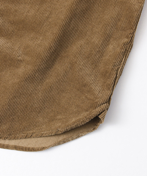 FREEMANS SPORTING CLUB(フリーマンズ スポーティング クラブ)の「FSC JP CORDUROY BAND COLLAR SH(シャツ/ブラウス・メンズ・ブラウン・3/1/2)」の12枚目の写真