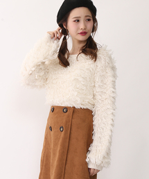 one after another NICE CLAUP | ループカシュクールニット(ニット/セーター)