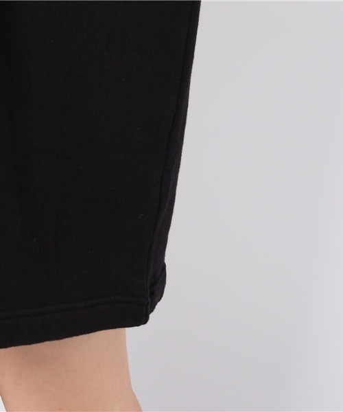 CUBE SUGAR（キューブシュガー）の「引き揃えガーゼ裏毛 ビッグワンピース（ワンピース・レディース・グレー/ナチュラル/ブラック/ベージュ・M）」の11枚目の写真