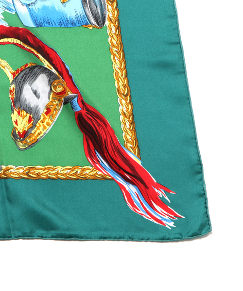 manipuri（マニプリ）の「MANIPURI スカーフ（ストール/ショール・レディース・グリーン・FREE）」の3枚目の写真